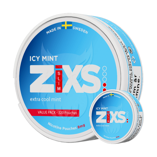 ZIXS ZIXS Icy Mint Jumbo Can Snus